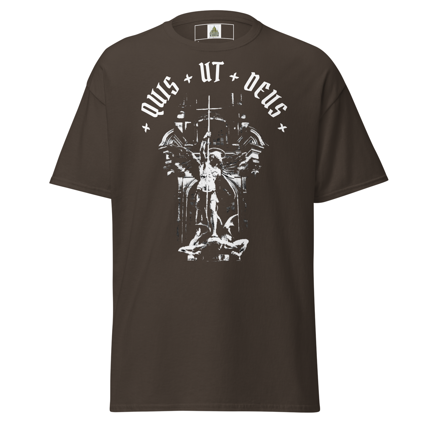 Men's Quis ut Deus tee