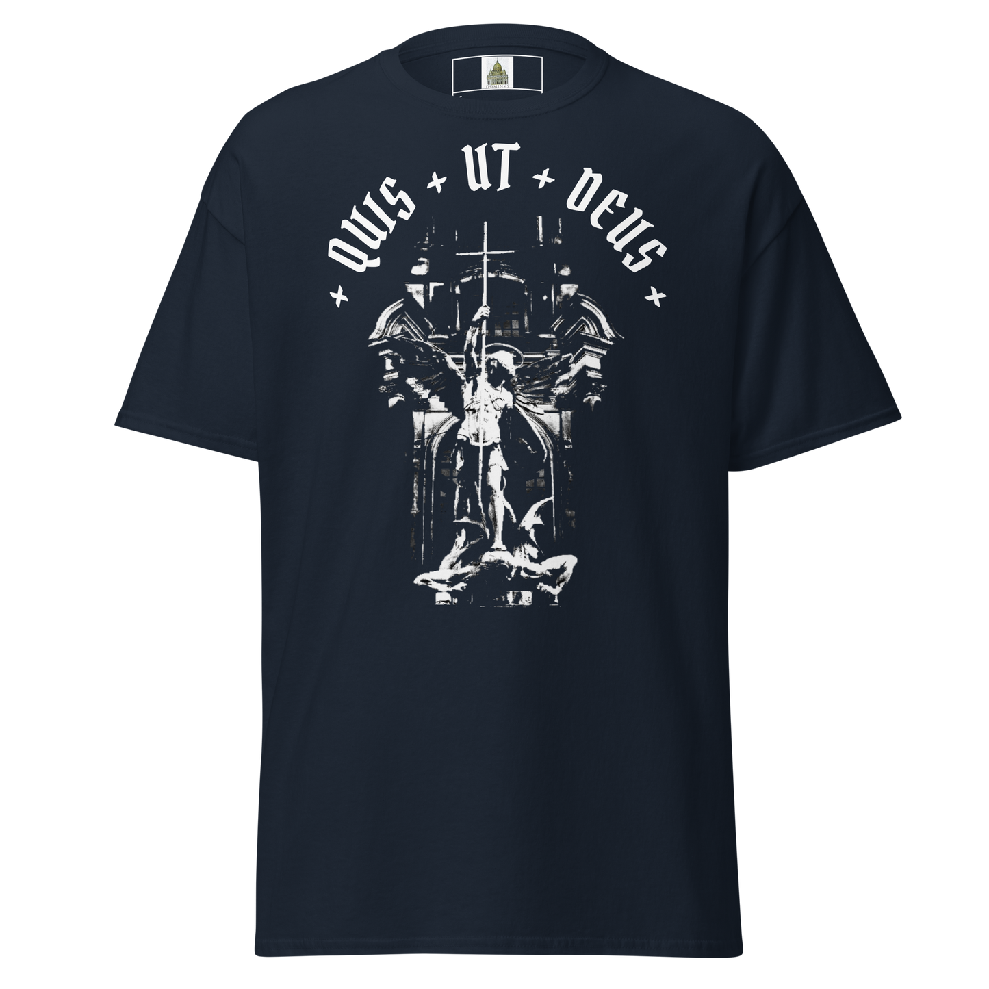 Men's Quis ut Deus tee