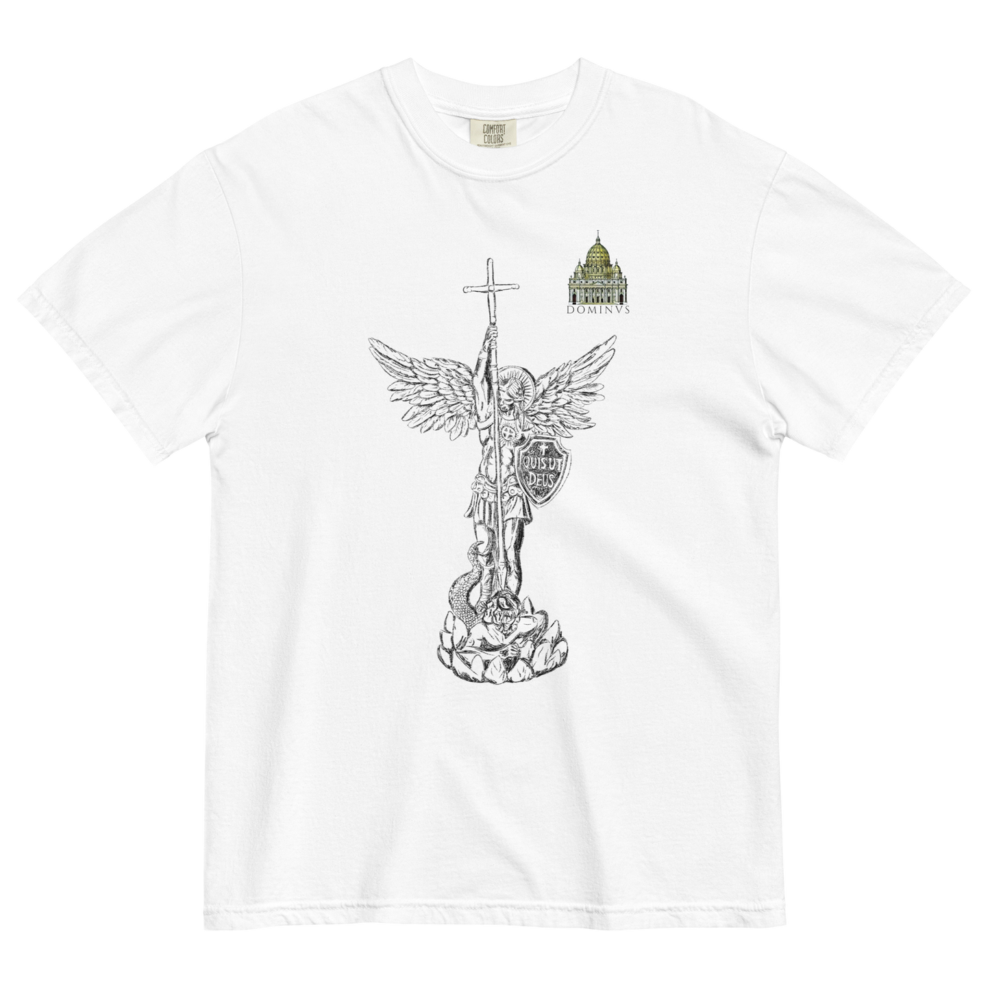 Men's white St. Michael sketch t-shirt