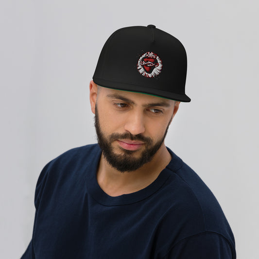 Sacred Heart Flat Bill Cap