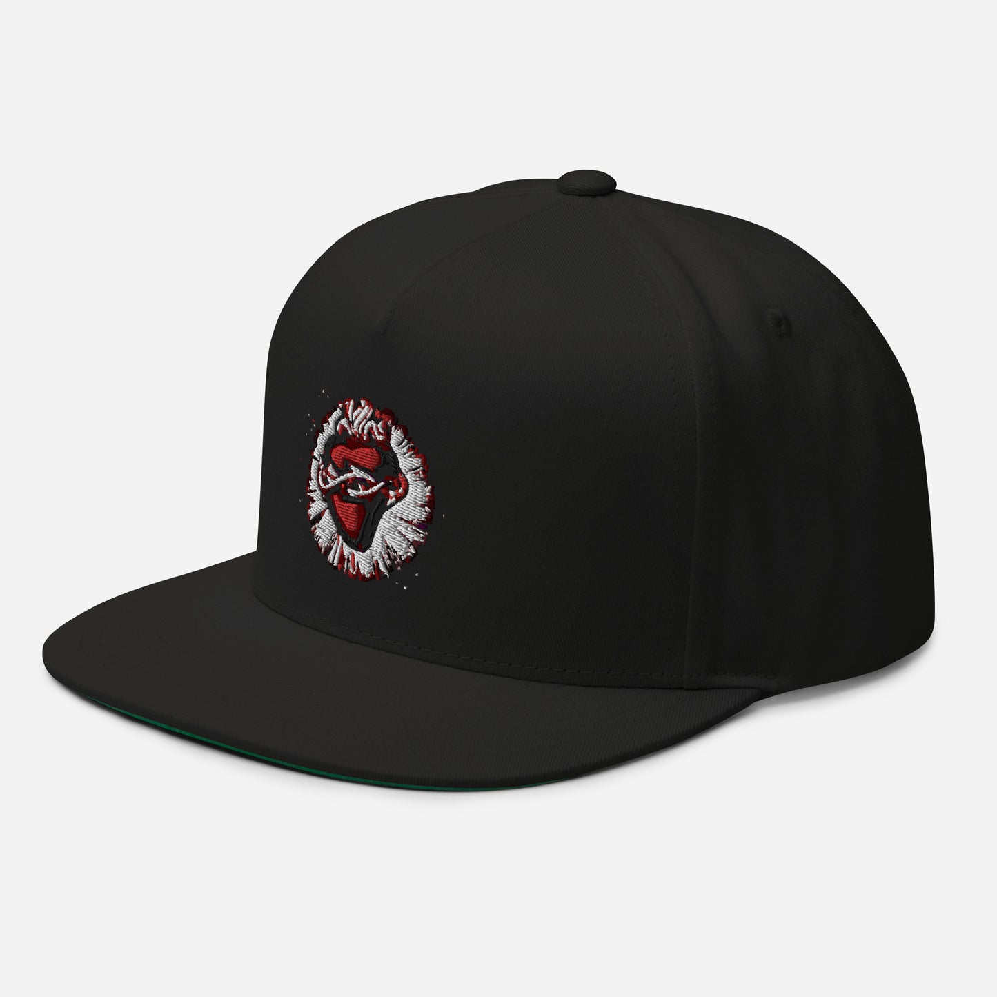 Sacred Heart Flat Bill Cap