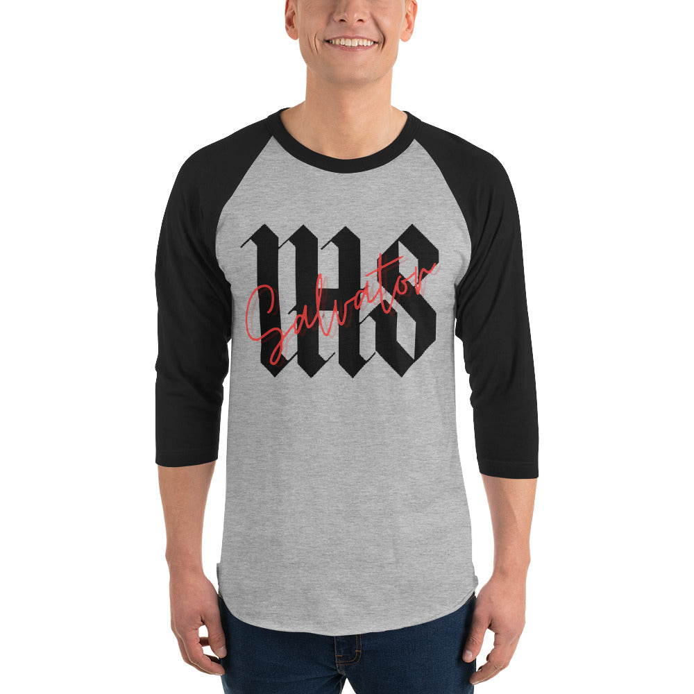 3/4 sleeve IHS Savior shirt