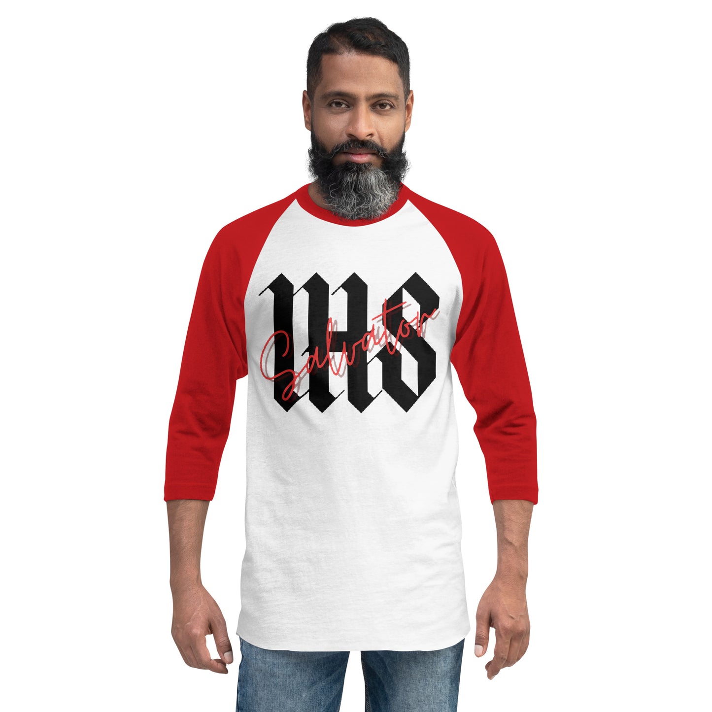 3/4 sleeve IHS Savior shirt